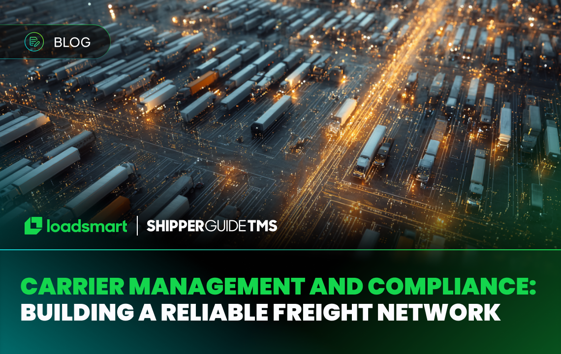 carrier management and compliance in freight execution