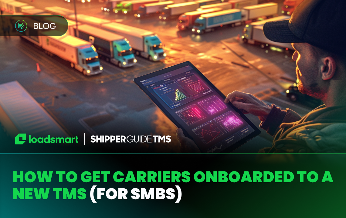 onboarding freight carriers to tms
