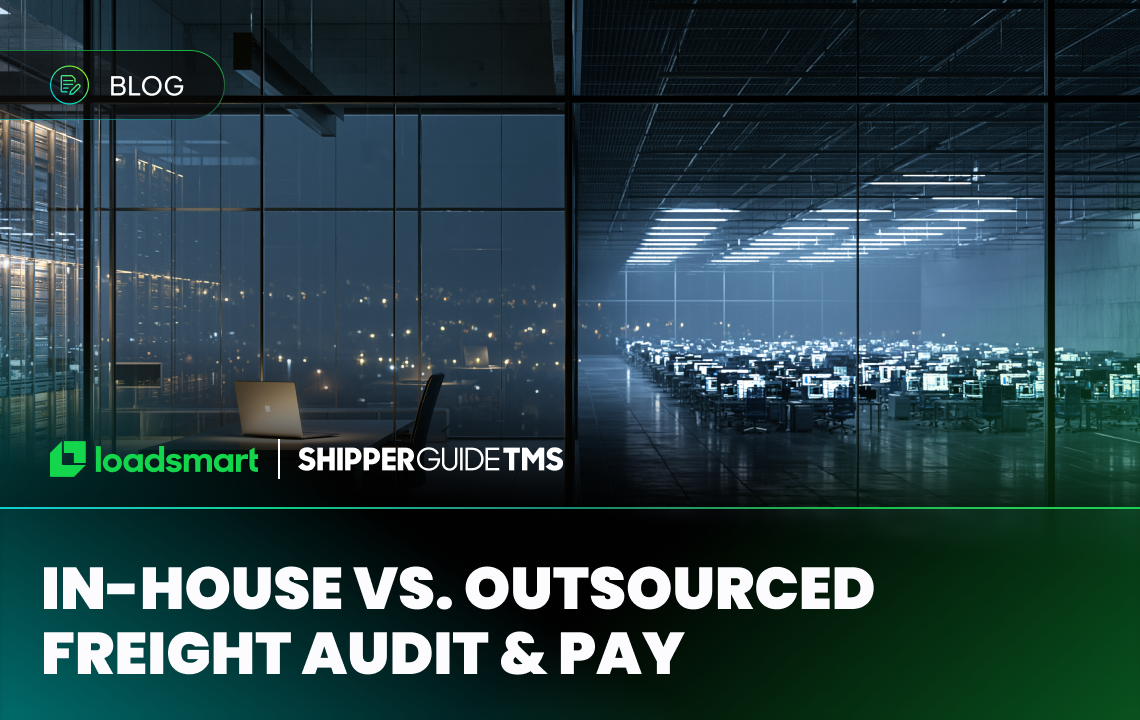 in house vs outsourced freight audit and pay