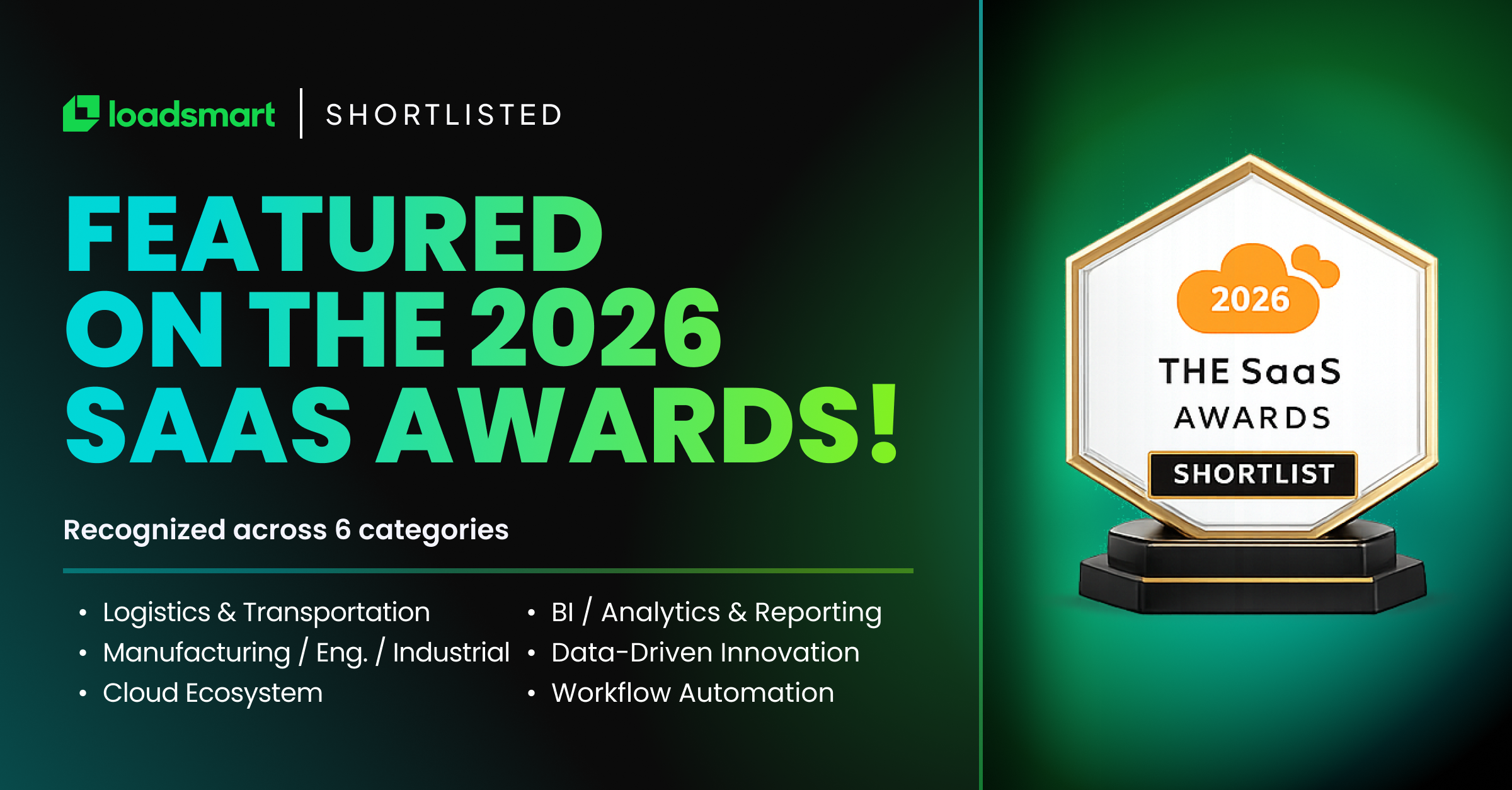 loadsmart shipperguide tms 2026 saas awards