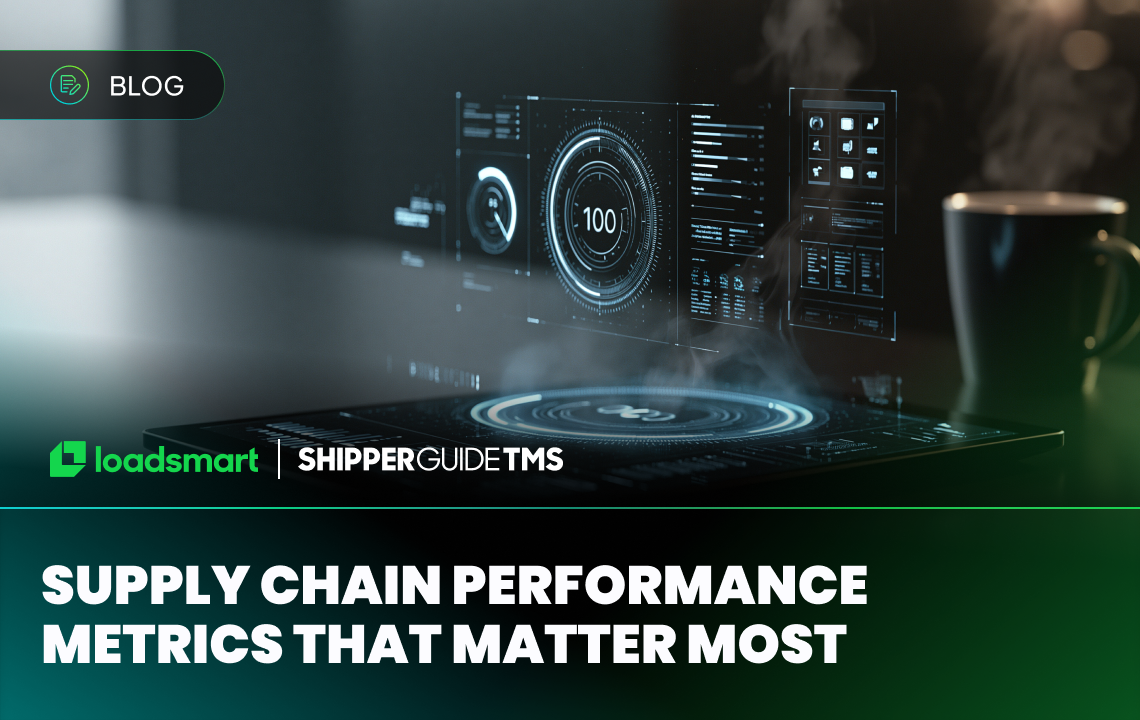 supply chain performance metrics